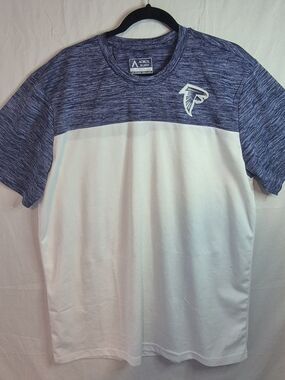 Atlanta Falcons Men's 2XL Performance T-Shirt - Acrux Space-Dye Heathered Tee